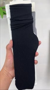 Vớ cổ cao nữ trơn GOMTAT nhiều màu chất liệu cotton thoáng khí mềm nhẹ hút ẩm tốt - CAOTATGIAY-UYE-7007-1DOI