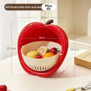 Giỏ Rửa và Lưu Trữ Hoa Quả trong Bếp