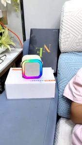 ( TẶNG KÈM 2 MIC HÁT ) Loa bluetooth K12 Không Dây mini Kèm 2 Micro Thiết Kế Nhỏ Gọn Tiện Dụng - Kết Nối Loa Nghe Nhạc Kết Nối Mic Hát Karaoke