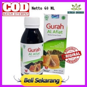 Madu Gurah Al Afiat 60 ml | Madu Gurah Anak Dan Dewasa | FluBatukSinusitis