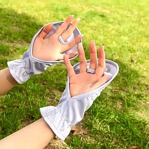 Heabety🎀 ครีมกันแดดป้องกัน UV ถุงมือกีฬากลางแจ้งสำหรับผู้ชายผู้หญิงสำหรับฤดูร้อนถุงมือช่วยจับ