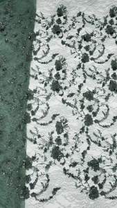 African Sequins Beaded Groom Lace Fabric 2026 High Quality French Tulle Lace Fabric Embroidery Nigerian Lace Fabrics Sewing