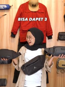 Tas Waist Bag Tahan Air Xavier Cross Body Premium Artic Premium Antarestar BUY 1 GET 3