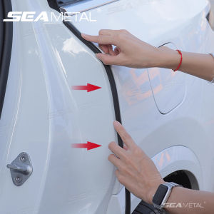 SEAMETAL Car Door C Pillar Sealing Strip Edge Guard Protector Universal Noise-proof Dust-proof Seal Sticker