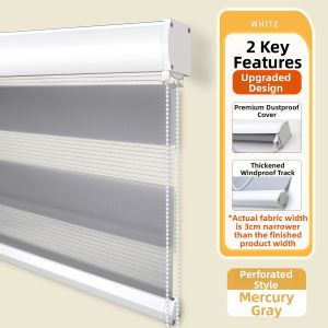 Gagaku | Hole-Free Soft Screen Bathroom Curtain Light-Blocking Sun-Shading Blind