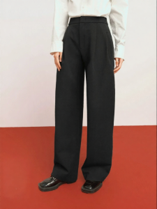 SEIFINI | Slim Fit Stylish Wide Leg Trousers