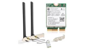 EDUP | EDUP MT7925 Pro WiFi 7 Wireless Network Card Tri Band 6GHz 5GHz 2.4GHz Bluetooth 5.4 OFDMA Adapter for Desktop PC Windows Linux