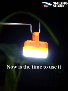 SMILING SHARK LY8306 LED Camping Light 3Mode White Light Camping Lamp Type-c Rechargeable Suspensibility Waterproof Outdoor Camping Lighting