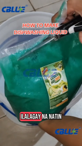 CBLUE DIY Dishwashing Liquid Kit 2-15L Easy Mix Formula Just Add Water Scent Dish Soap