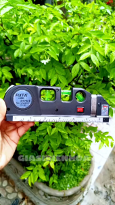 Thước Đo Laser Đa Năng 2 Tia Dọc Ngang Hỗ Trợ Đo Đạc Và Cân Bằng