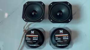 Loa treble 2 từ M- Audio vuông 8 cm - Loa treble cao cấp - loa treble rời xịn