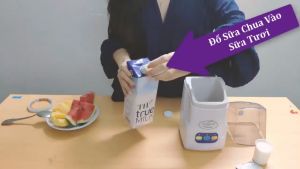 Máy Làm Sữa Chua 3 Nút Máy làm sữa chua Nhật Bản