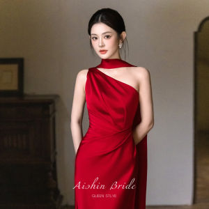 AISHINI | Đầm Tối Trang Nhã Cho Dâu Và Đám Cưới