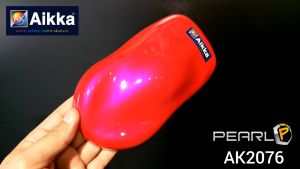 2K Paint  AIKKA AK2076 Mexican Red PEARL SERIES Color Car Motor Paint DIY Aerosol Spray Cat Bancuh Kereta 车漆