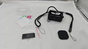 Ốp Silicon Cho GoPro Hero 12 11 10 9 Với Miếng Dán Màn Hình Kính Cường Lực Màu Đen Và Nắp Ống Kính - Phim Bảo Vệ Cho Camera GoPro