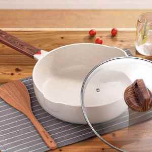 DIHUANTUO | korean soup pot Natural Non-Stick Flat Cooking Pot Stone