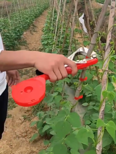 เครื่องผูกยอด รัดกิ่ง ผูกยอด กิ่งองุ่น เมล่อน เครื่องมัดกิ่งไม้ เครื่องมัดเถาวัลย์ สำหรับพืชตะกูลไม้เลื้อย