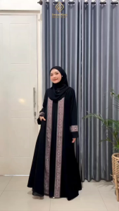 [READY] Gamis Abaya Star Blink Dress Original by EMKA HIJAB ABAYA SWAROVSKI