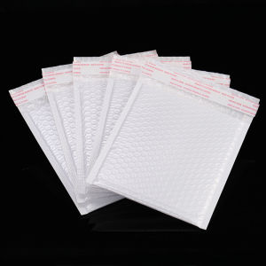 10/30/50pcs Self-Seal Bubble Mailers White Waterproof Shipping Bags for Gift Packaging Bags Bubble Padding Envelope Waterproof