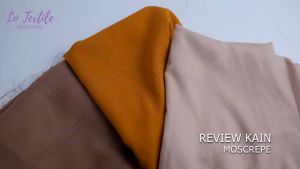 Kain Moss Crepe Mosscrepe 0.5 Meter (Seri 1) Moscrepe Premium