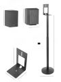 Metal Stand Base for Samsung Soundbar Q990D Q930D 9500S Floor Mounted Surround Shock Absorption HiFi Audio Accessories. 