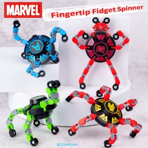 Transformable Fingertip Spinner - Fidget Spinner - Kids Toy -Mechanical Fingertip Spinner DIY