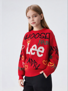 Lee | Áo Sweater Cổ Tròn Đa Năng Thu Đông Cho Bé