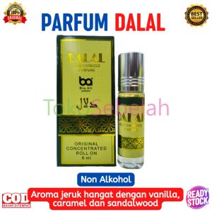Parfum DALAL 6ml Bin Ali Original Roll On - Parfum Dalal Asli - Minyak Wangi Dalal Asli Non Alkohol - Parfum Dalal Original - Farfum Pria Tahan Lama Non Alkohol - Minyak Wangi Sholat Pria - Parfum Oles Non Alkohol - Minyak Wangi Para Habib - bisa COD