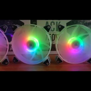 SEGOTEP Romantic 12 RGB Lighting 12Cm Fan with 16 Million Colours (4 Pin Molex Connector)