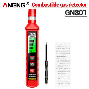 ANENG | ANENG GN801 Combustible Gas Detector Detachable Protective Probe Red and Green Backlight Distinguish the Presence of Gas tools