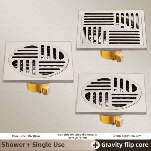 YUESHIYI | Antibacterial Concealed Floor Drain Stainless Steel