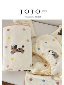 Quick Dry Thickened Coral Fleece Bath Towel Non Shedding Absorbent Coral Velvet Bath Towel for Beach Swimming Travel Home Use