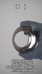 Cover Plendes Handrailing Pipa Bulat 2 Inch Stainless Steel 304 (Topi)(Ring)(Dop)