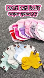 Kaos Kaki Anak Bayi Perempuan 0-1 Tahun & Pelindung Kaki Anak Bayi Baru Lahir