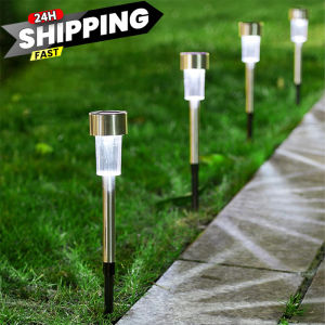 NEW 10Pack Solar Outdoor Lights Garden Lantern Solar Powered Lamp Waterproof Landscape Lighting Pathway Yard Lawn Decoration