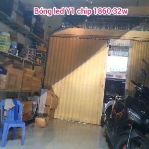 (Bh 6th) Cặp bóng đèn Led Y1 - vàng nắng 4300k - chân H1 H3 H4 H7 H11 9005/HB3 9006/HB4 9012 - chip 1860