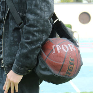 Large Basketball Bag Single Shoulder Crossbody Training Sports Backpack Net Pouch Fitness Outdoor Gear Storage Organizer
