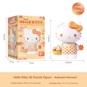 3D-JP | Sanrio & Hello Kitty DIY 3D Puzzle Decorative Figure
