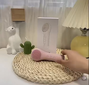 45℃ Constant Temperature Deep Cleansing Facial Brush,Waterproof 3 Modes Magnetic RechargeableDeep Cleaning& Massage