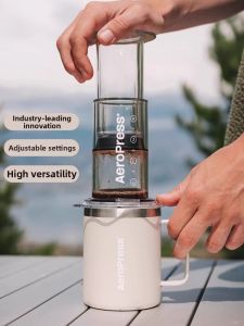 Manual Espresso Cold Brew Transparent Portable Coffee Machine