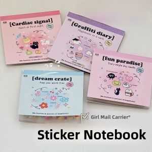 Mini Pet Deco DIY Sticker Collection Nail Art Pattern Paper Scrapbooking Decorative Film Cutouts Small Design Paper Stickers