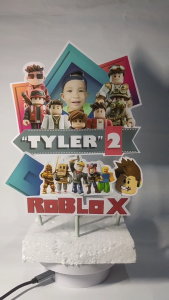 Roblox Personalized Cake Topper Matte Photo Paper