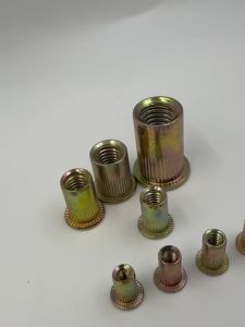 NiuXiang | 830 Chiếc Đinh Tán Đai Ốc Các Loại Bộ Dụng Cụ SAE/Metric Đầu Dẹt Ren Chèn Các Loại Hạt M3-M12 Thép Carbon Bộ Dụng Cụ Cho DIY Dự Án Điện