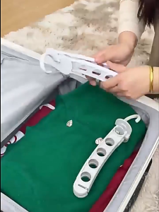 Portable Clothes Rack Multifunctional Drying Clothes Rack Travel Rack 多功能旅行折叠衣架外出家用便携衣物收纳架户外