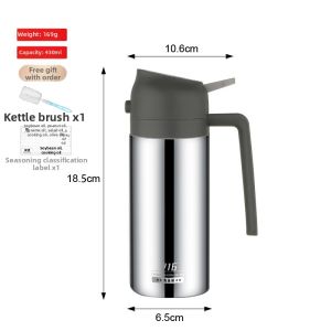 Multi-Use Non-leak Food Grade Stainless Steel Oil Sprayer