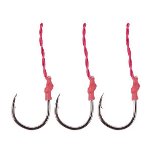 Nilure | Three-prong Feathered Iron Plate Jig Large Game Fishing Hook
