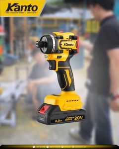 KANTO KT-POWER-ID08 สว่านไขควงกระแทกแบตเตอรี่ 20V