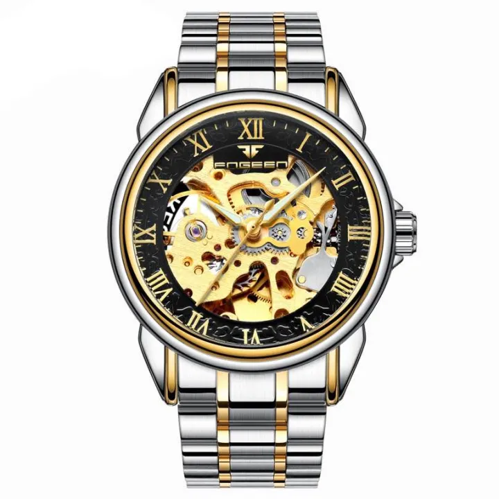 FNGEEN%208866%20Mekanik%20Otomatis%20Jam%20Tangan%20Pria%20Luxury%20Stainless%20Steel%20Original%20Anti%20Air%20Automatic%20Watch%20+%20Kotak%20Gratis%20-%20Image%207