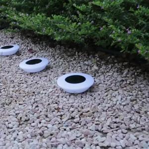 Solar Powered Ground Light Outdoor LED Lawn Lamp Garden Pathway Courtyard Landscape Decorative Light for Yard Patio Walkway