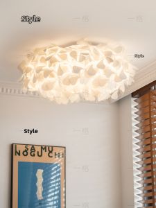 YIGELIGHTING | French Cream Style Princess Girl Warm Ceiling Light